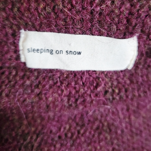 Beautiful overlap Wool/Alpaca sweater - Picture 9 of 12